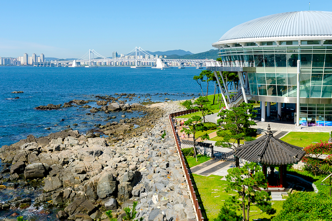 【釜山】網美郊區輕旅行、海上散步路4日