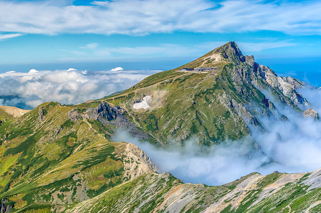 【日本中部】白馬三山縱走(大雪溪至鑓溫泉)5日