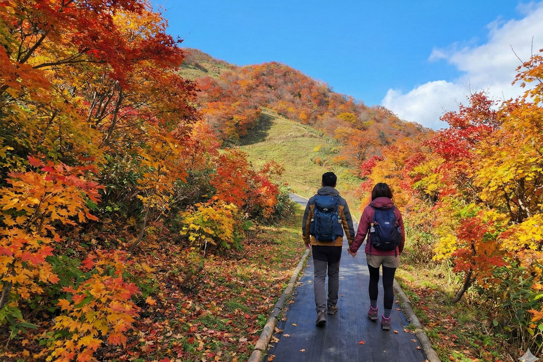 【2026年度日本賞楓大健走】群馬谷川健走‧新潟苗場龍纜車‧清津峽‧越後湯澤溫泉‧採果‧溫泉6日(長榮航空)