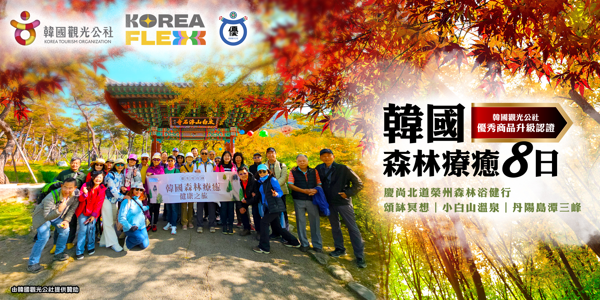 韓國森林療癒賞楓